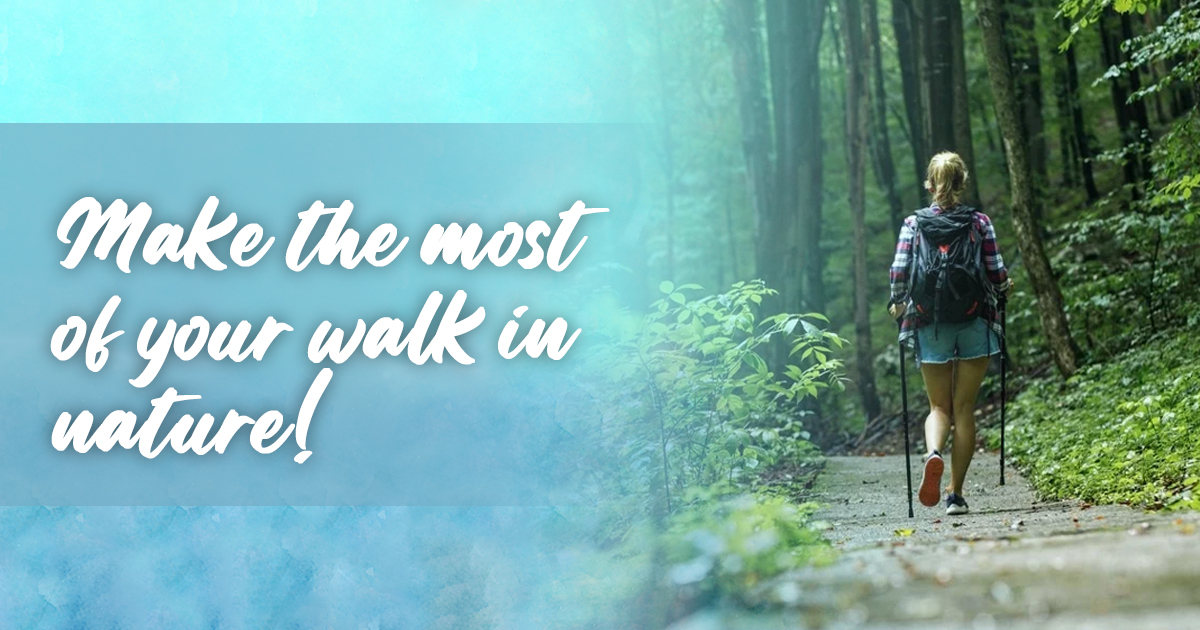 Make the Most of your Walk in Nature